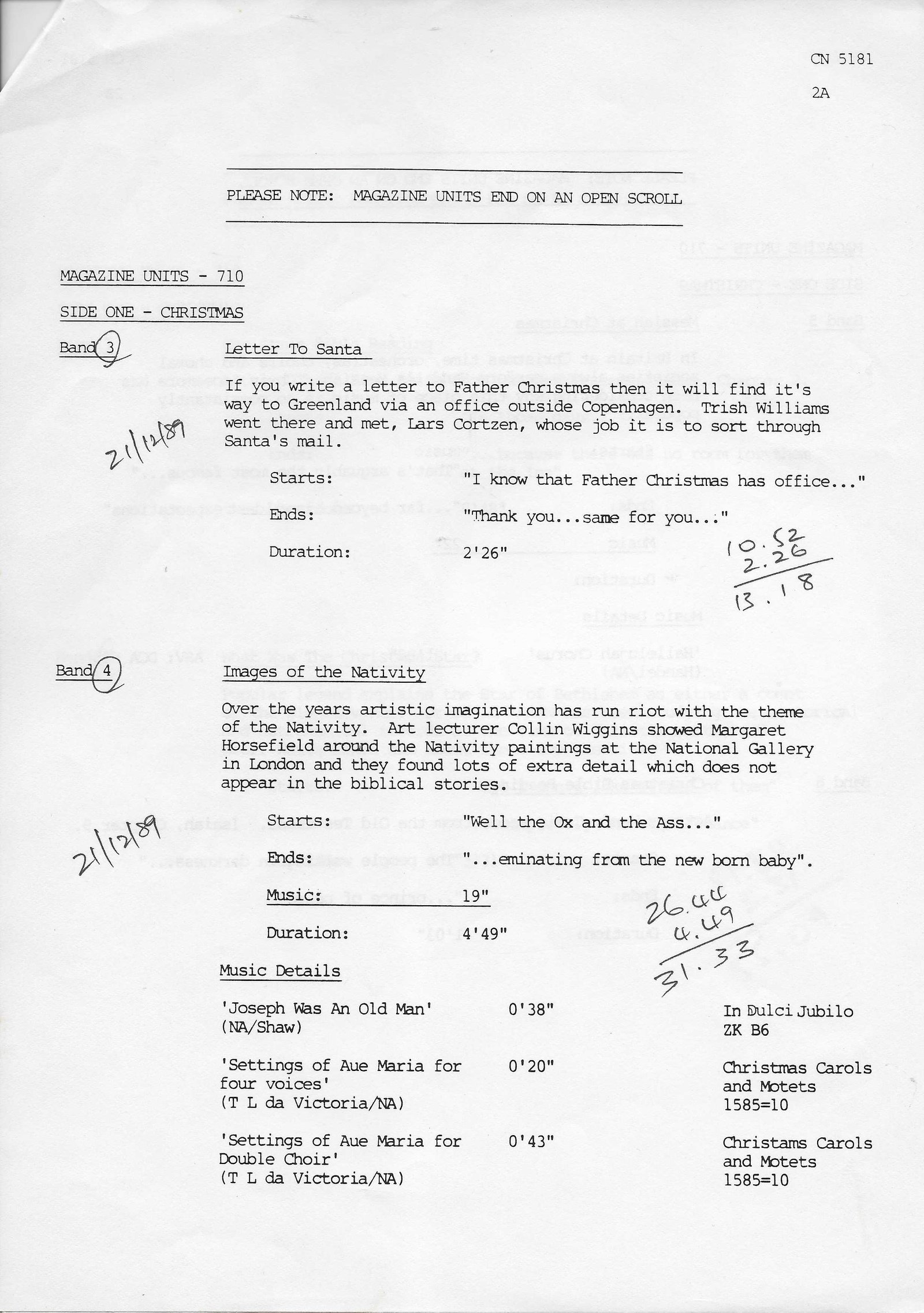 Inserts from CN 5181